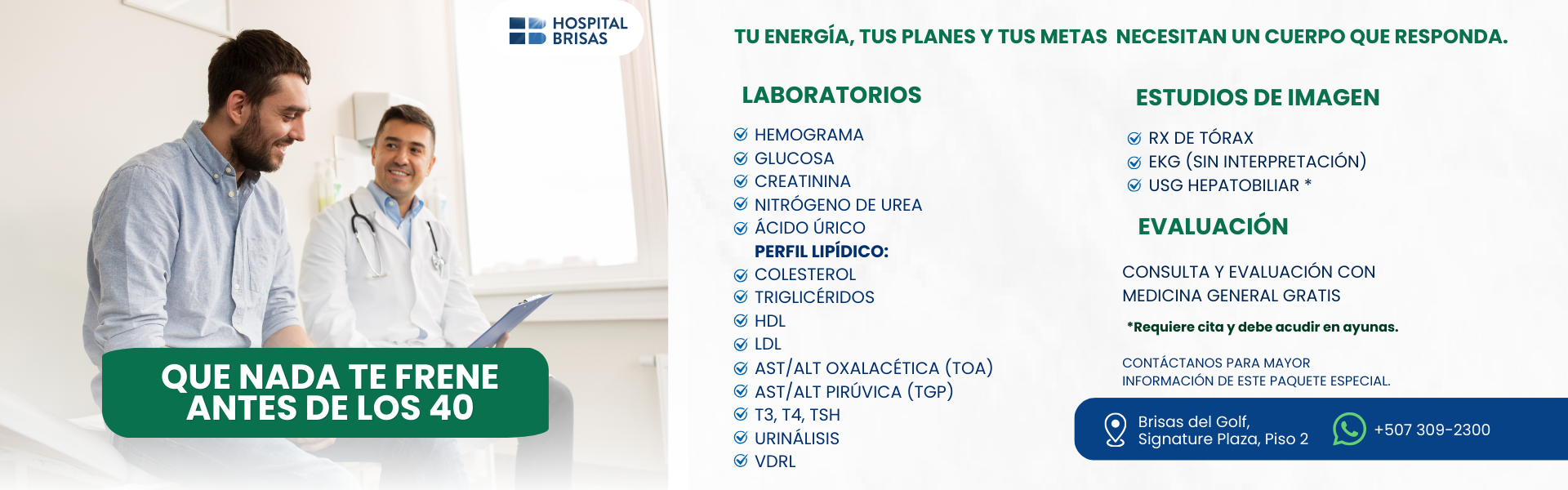 Antes de 40 verde Horizontal